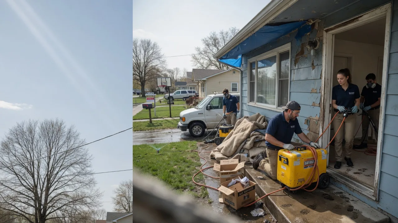 Basement Flood Cleanup in Kearney, MO near me